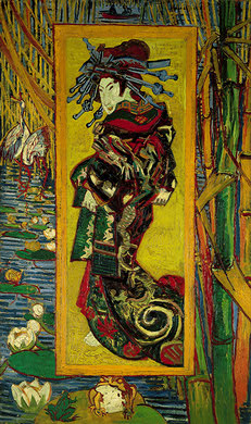 Van Gogh, "Oiran" par Eisen