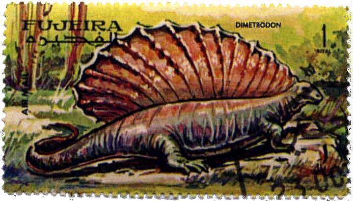 Dimetrodon, un reptile mammalien dont la crète extraordinaire lui vaut de figurer dans tout bon film de série Z 