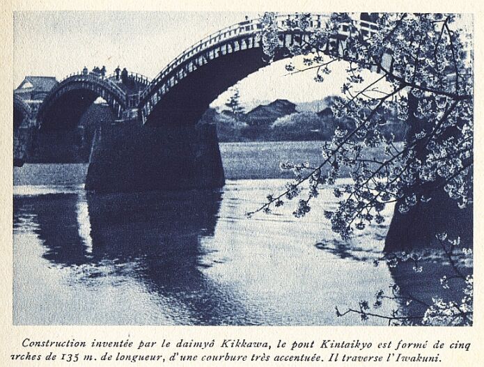 pont Kintaikyo. Photo  avant 1939