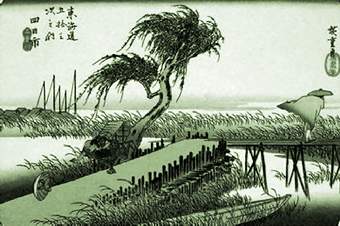 Hiroshige(1797-1858) : route du Tôkaidô